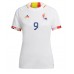 Maillot de foot Belgique Romelu Lukaku #9 Extérieur vêtements Femmes Monde 2022 Manches Courtes